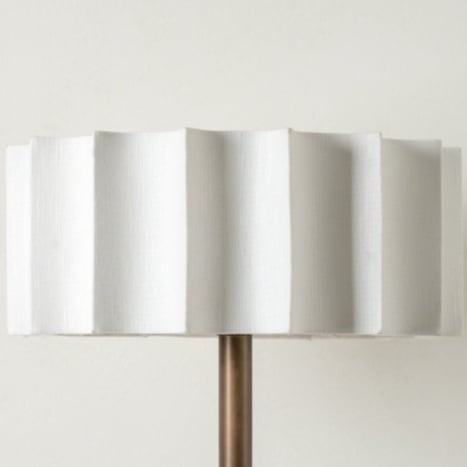 Cavilon Modern Floor Lamp - Slim Profile and Soft Shade Contemporary Metal Lighting for Bedroom KL1666