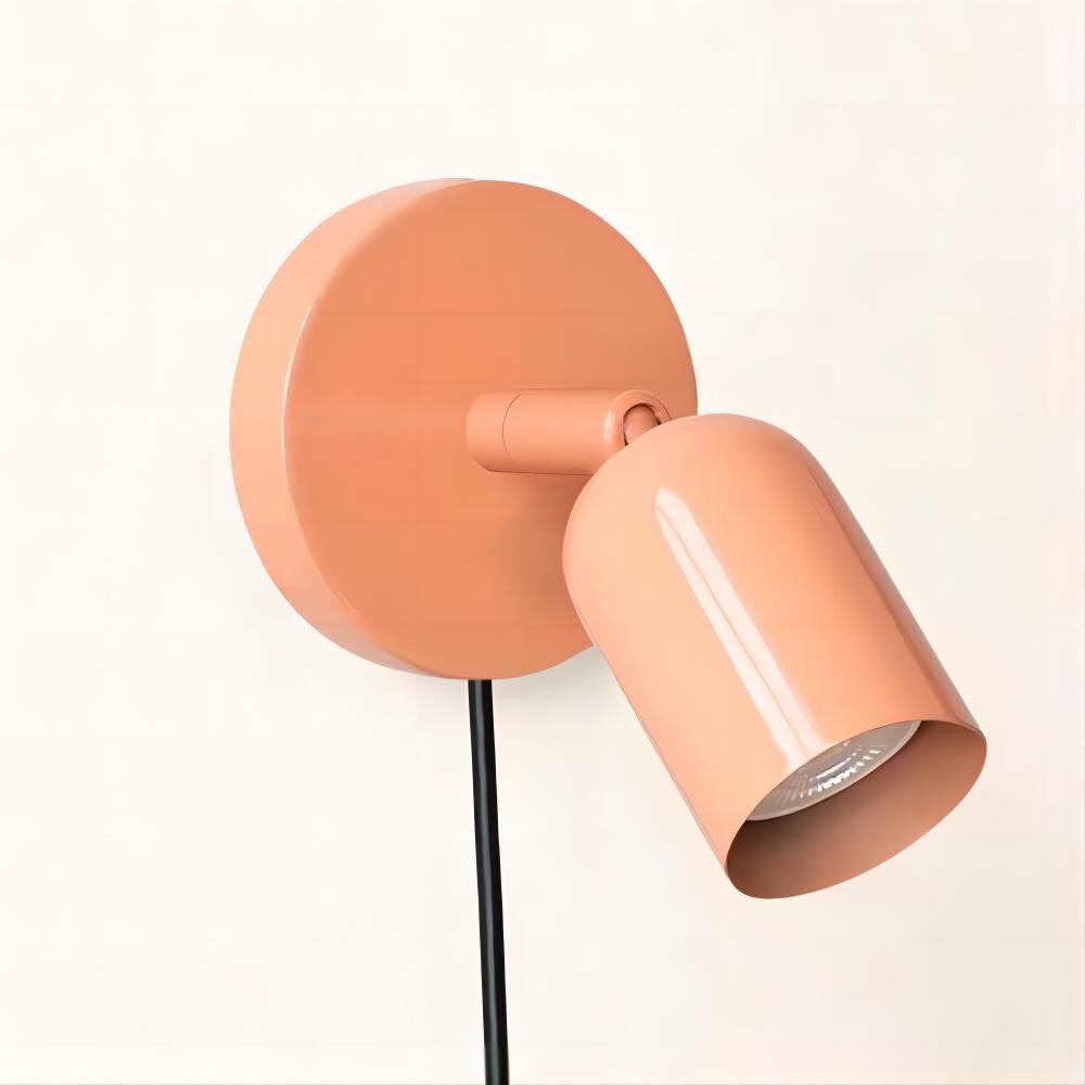 Colorful Bauhaus Cylinder Wall Lamp - Modern Ambient Light for Living Spaces KL15