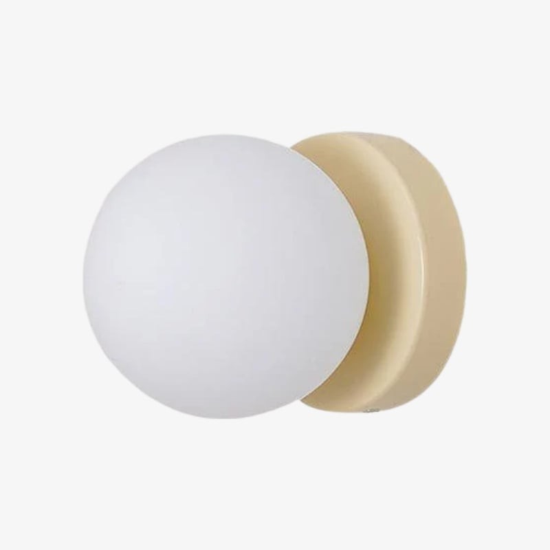 Nuevola Modern Glass Metal Wall Light - Artistic Accent Sconce for Cozy Nooks KL2089