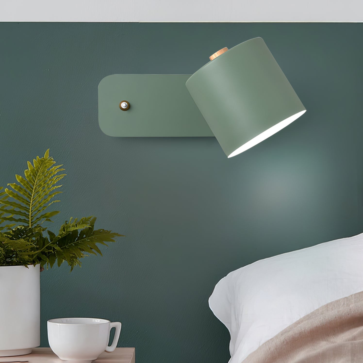 Modern Minimalist Swivel Cylinder Wall Sconce KL02