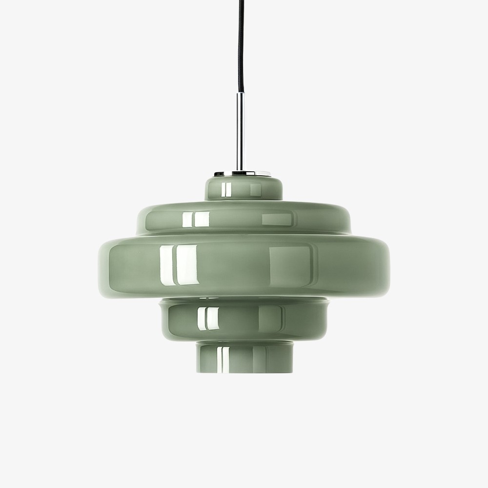 Modern Bauhaus Elegant Glass Effect Pendant Light KL1100