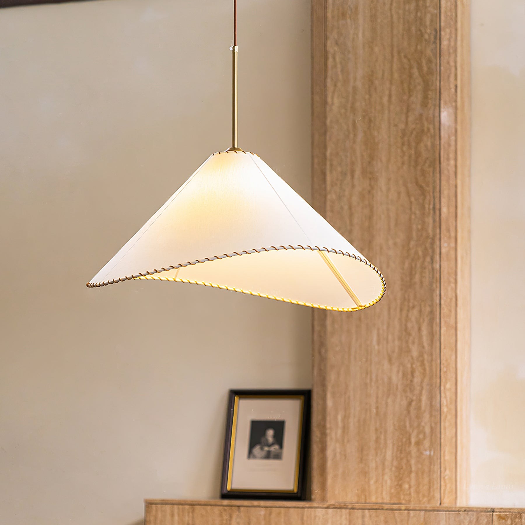 Twisted Shade Fabric Pendant Lamp KL720