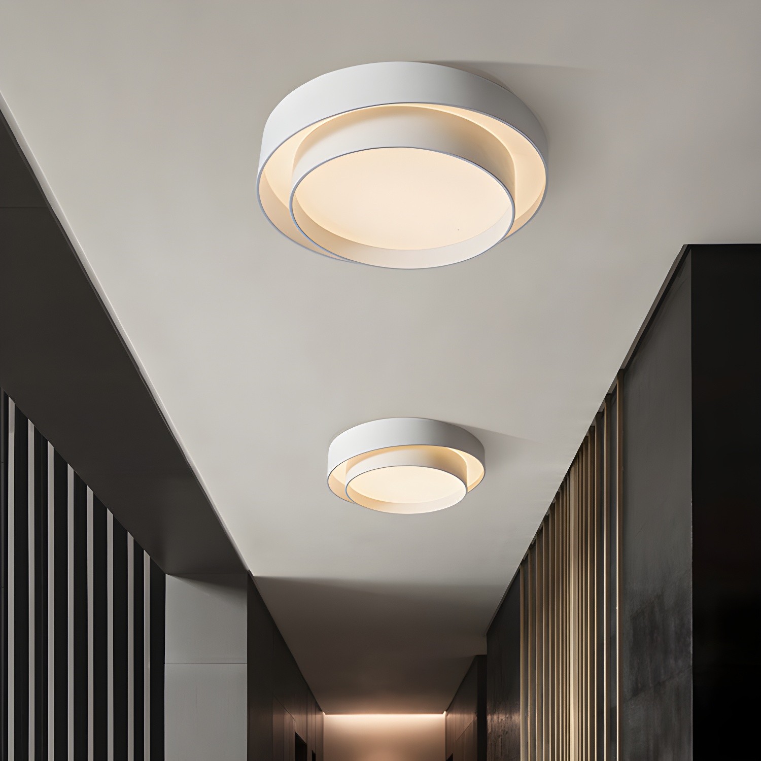 Modern Minimalist Melody Disc Ceiling Light KL24