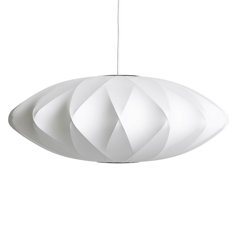 Lightweight Nelson Bubble Pendant Light - Modern Silk Pendant Light for Office or Lounge