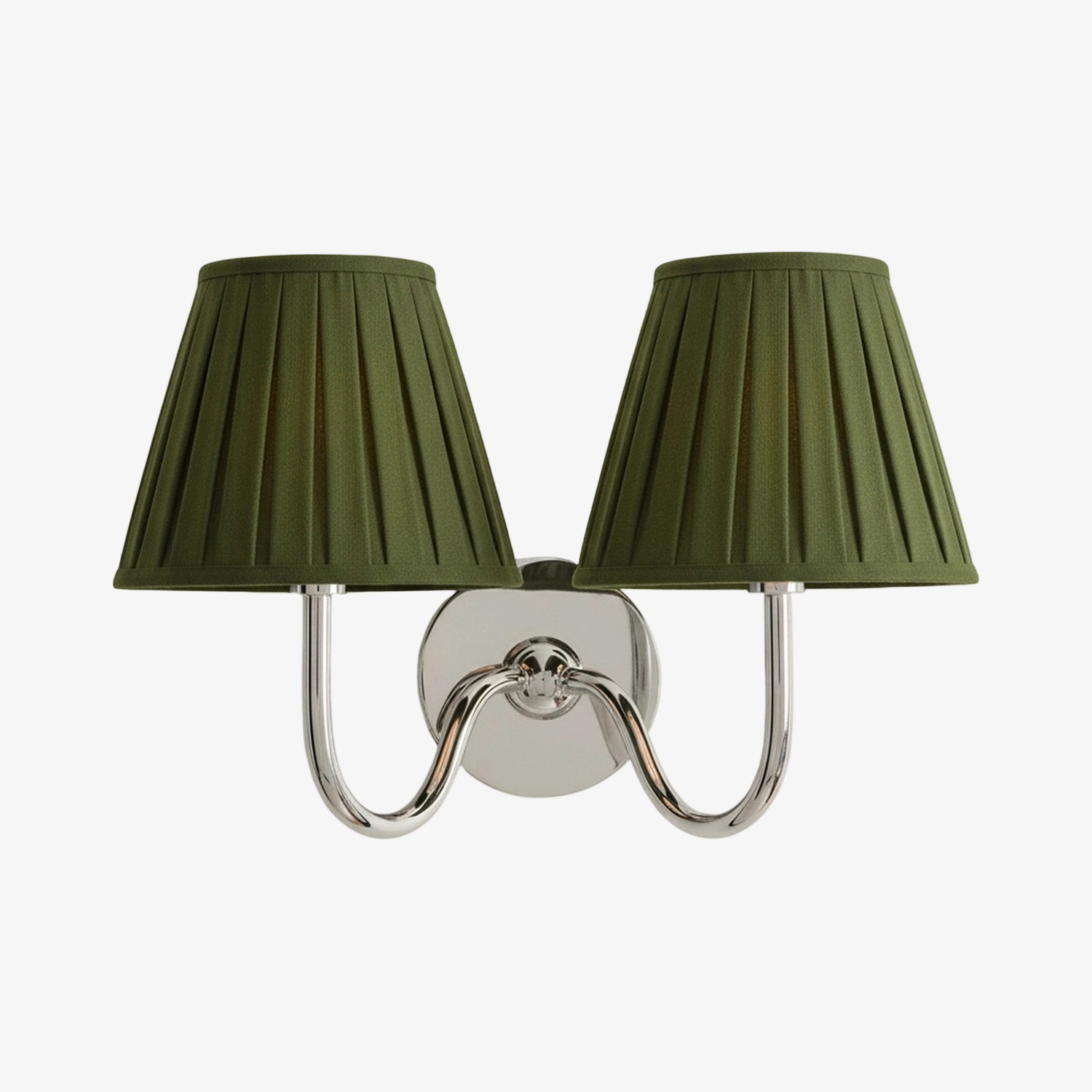 Luvora Vintage Pleated Shade Wall Lamp - Refined Linen Sconce For Bathroom or Corridor KL1272