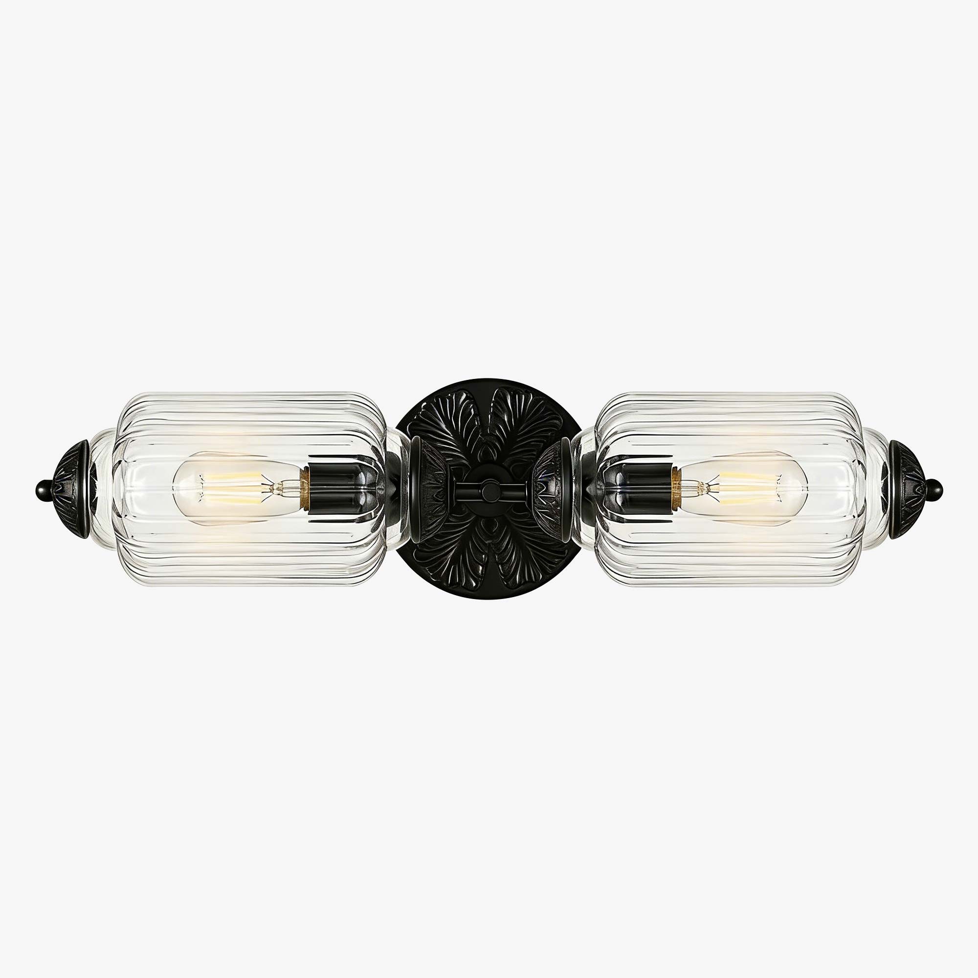 Eloise Refined Metal Glass Timeless Look Wall Sconce - Interior Mood Lighting KL1397