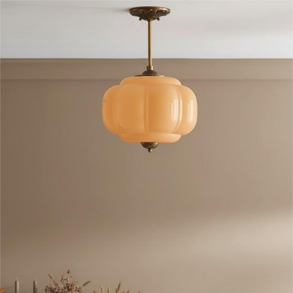 Retro Glass Eloise Pendant Light For Kitchen Island KL801