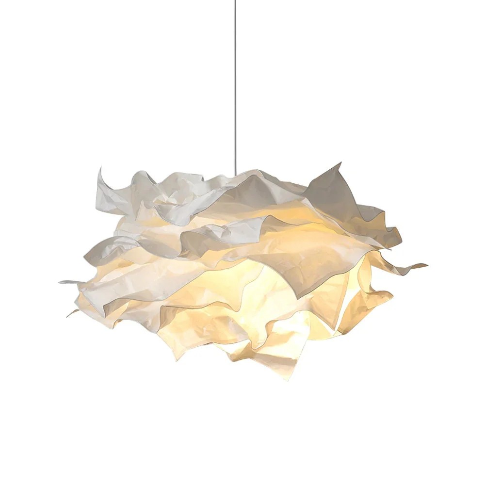 White Flower Cloud Paper Pendant Light KL119