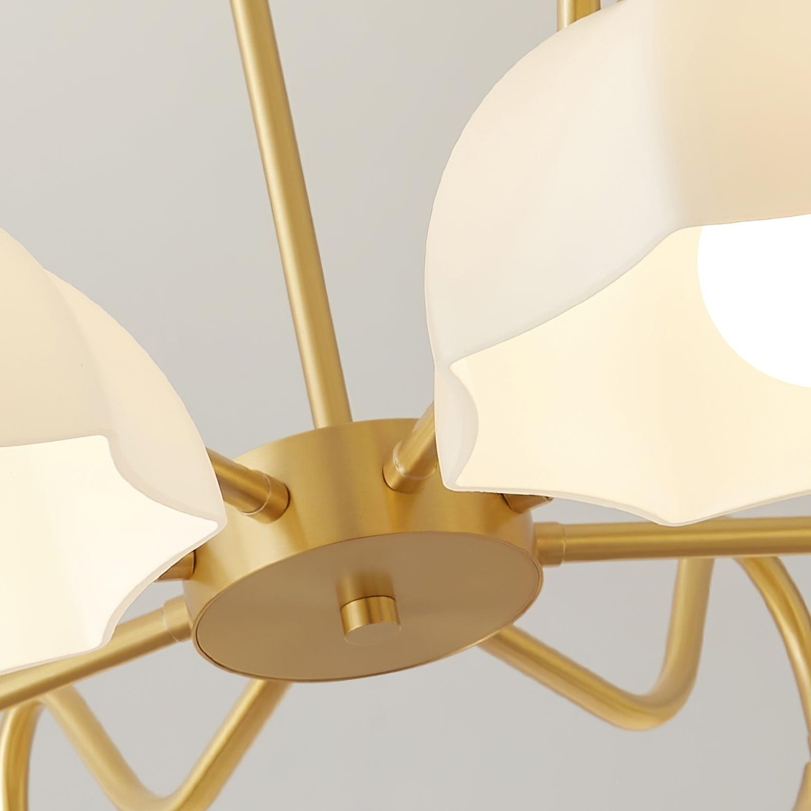 Nordic Garden Flower Glass Chandelier KL745