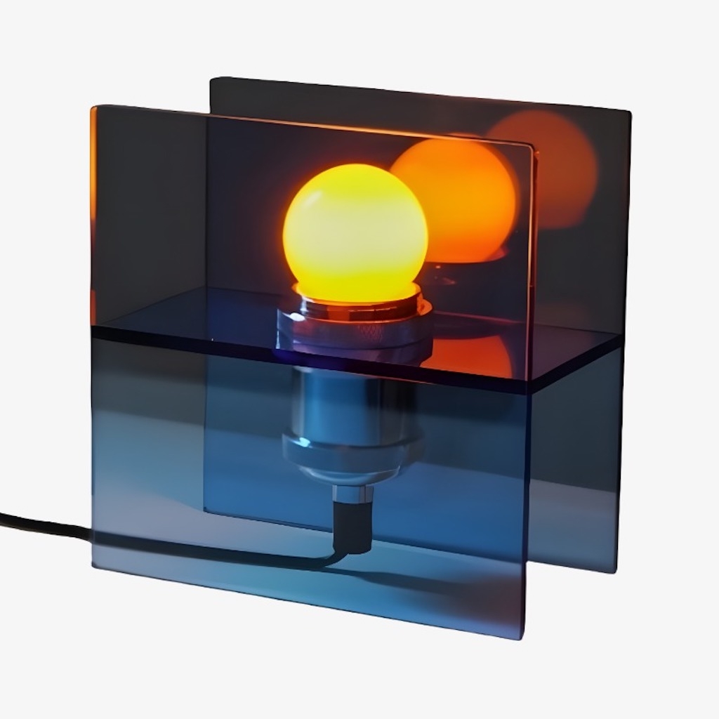 Sunset Glow Horizon Table Lamp - Contemporary Decorative Lighting for Home Interior Spaces KL2302