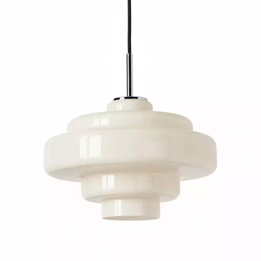 Modern Bauhaus Elegant Glass Effect Pendant Light KL1100