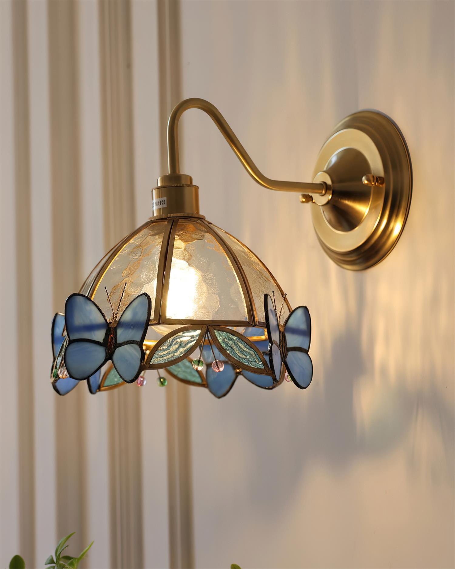 Butterfly Jewel Wall Lamp D240