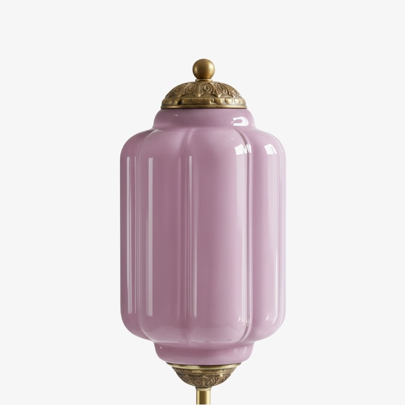 Eloise Artistic Textured Glass Floor Lamp - Elegant Lighting for Bedroom or Interior Space KL2330