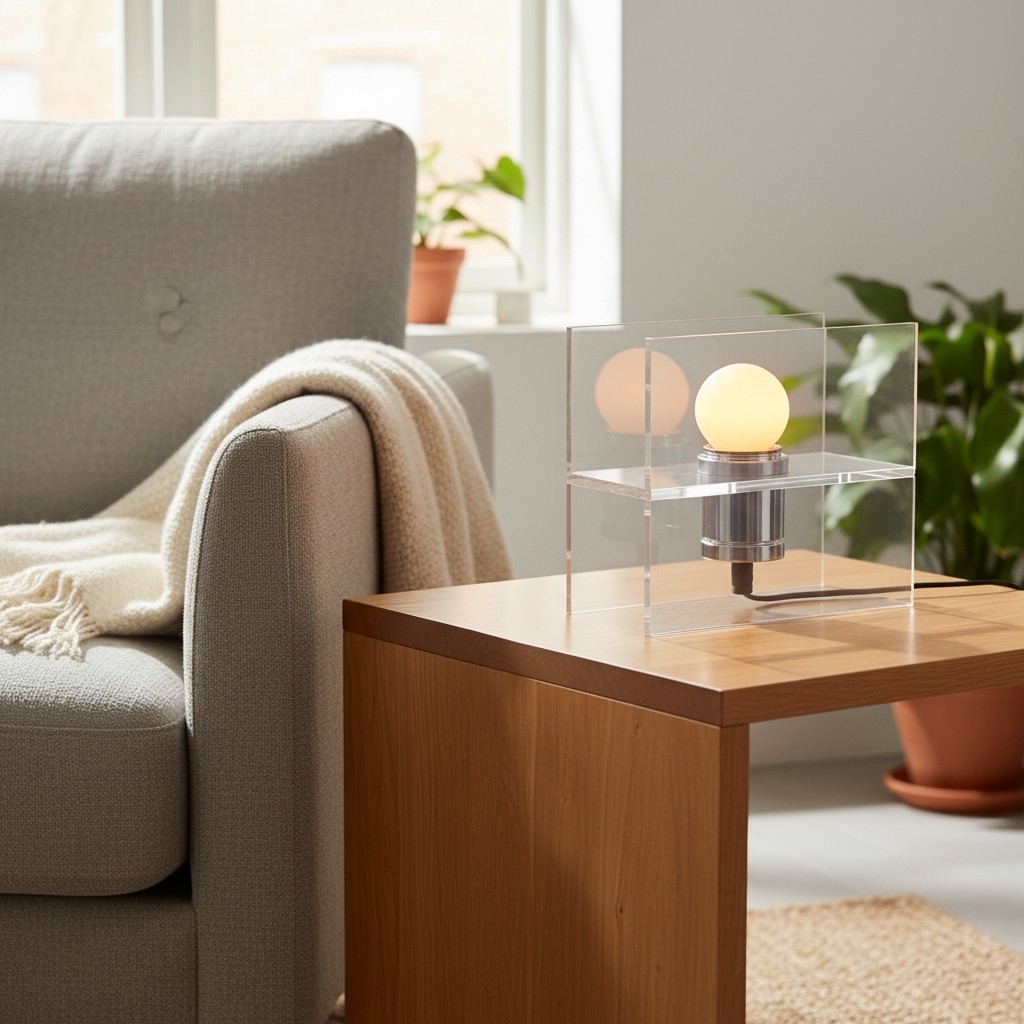 Sunset Glow Horizon Table Lamp - Contemporary Decorative Lighting for Home Interior Spaces KL2302