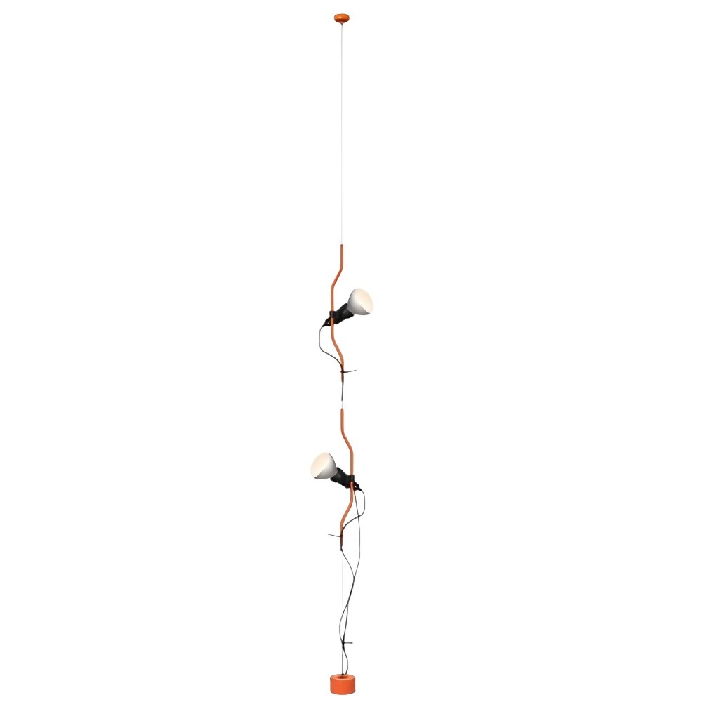 Parentesi Ceiling Lamp - Modern Adjustable Metal Pendant Light for Bedrooms
