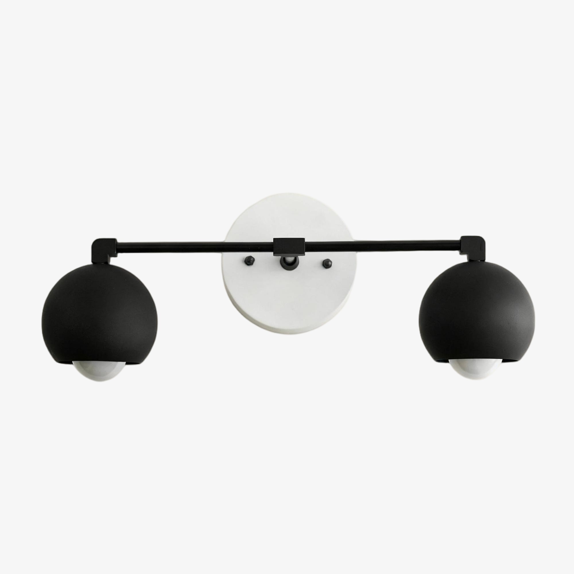 Metio Dome Decorative Vanity Light - Classic Orb Shade Bathroom Wall Lamp KL1424