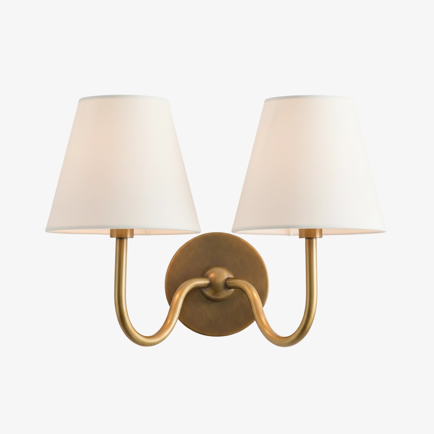 Luvora Vintage Pleated Shade Wall Lamp - Refined Linen Sconce For Bathroom or Corridor KL1272