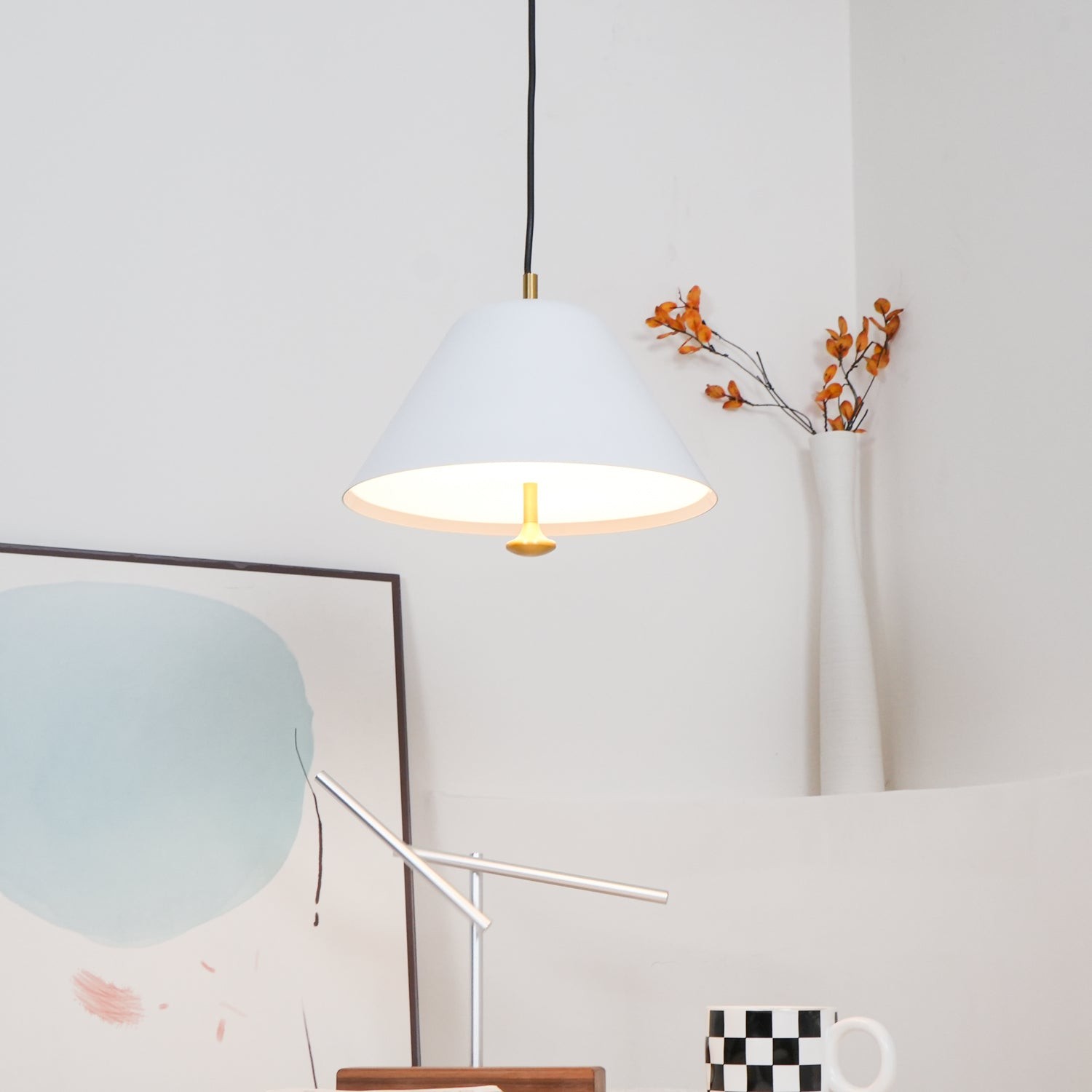 Metal Pear Pendant Lamp KL449