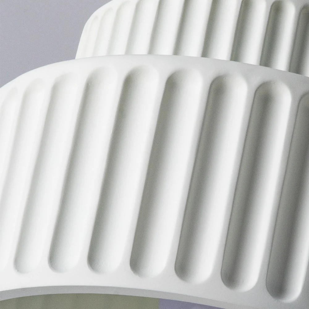 Cream Style Resin Bowl Flush Mount Ceiling Light KL118