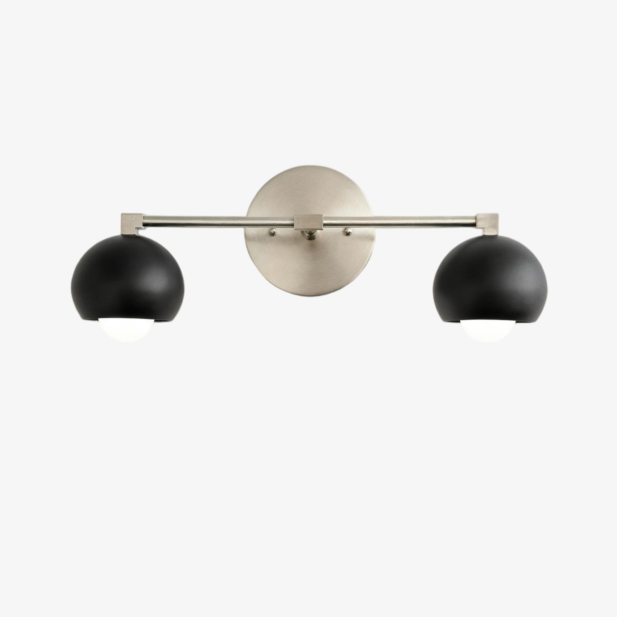 Metio Dome Decorative Vanity Light - Classic Orb Shade Bathroom Wall Lamp KL1424