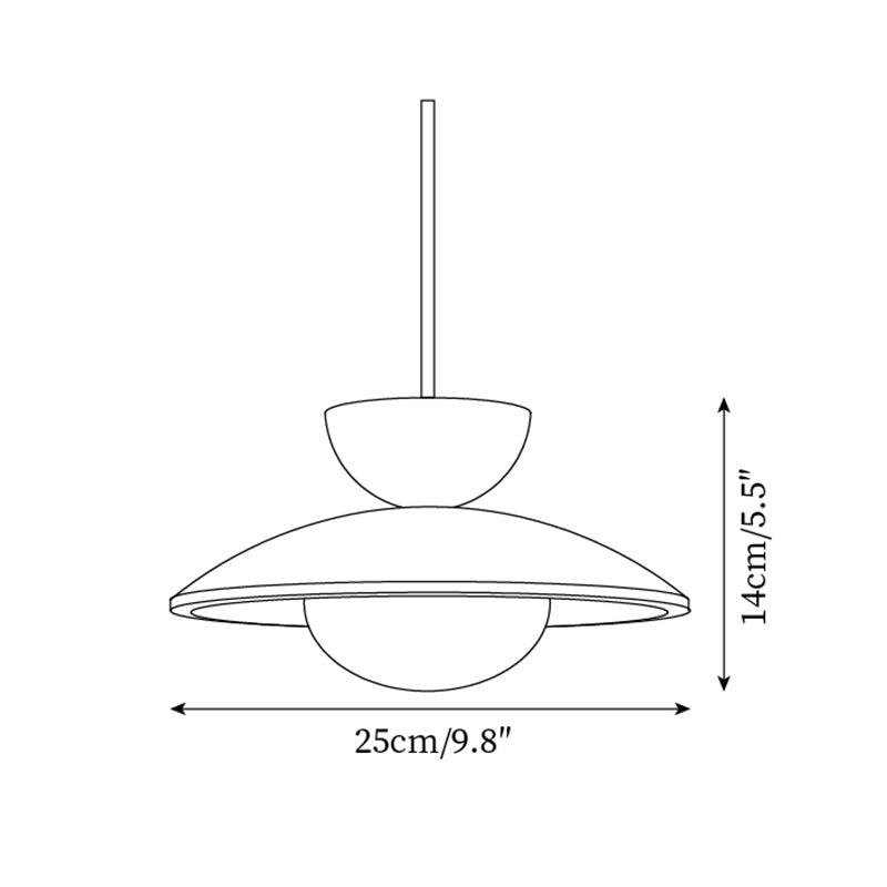 Tia Travertine Pendant Lamp D07