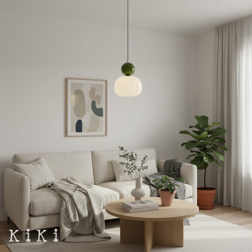 Ornavigo Modern Art Deco Pendant Light - Bauhaus Inspired Lighting for Kitchen Island KL09