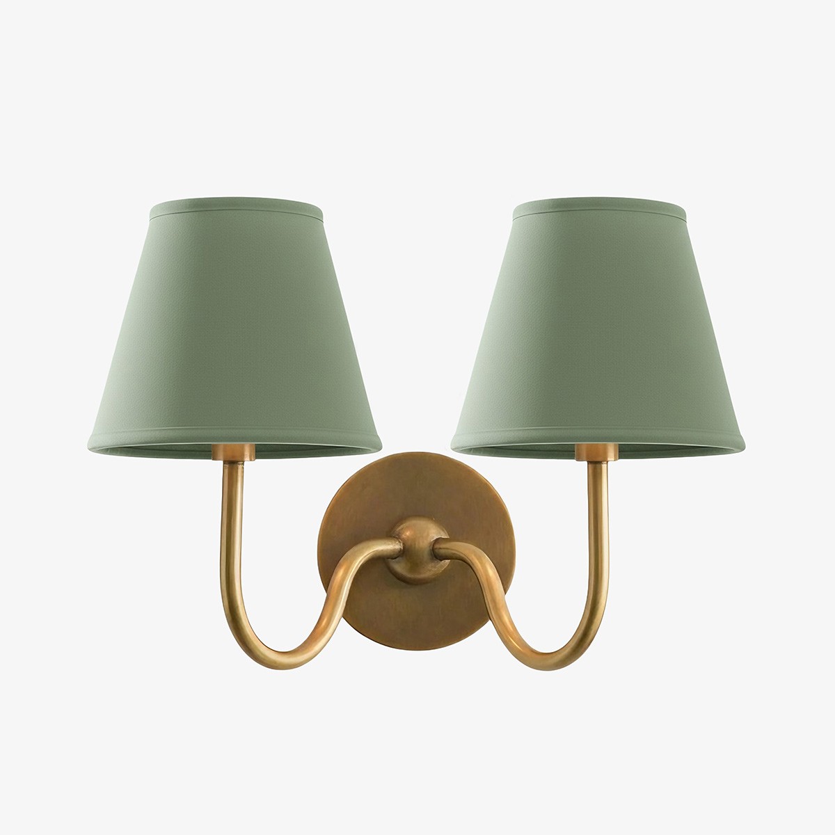 Luvora Vintage Pleated Shade Wall Lamp - Refined Linen Sconce For Bathroom or Corridor KL1272