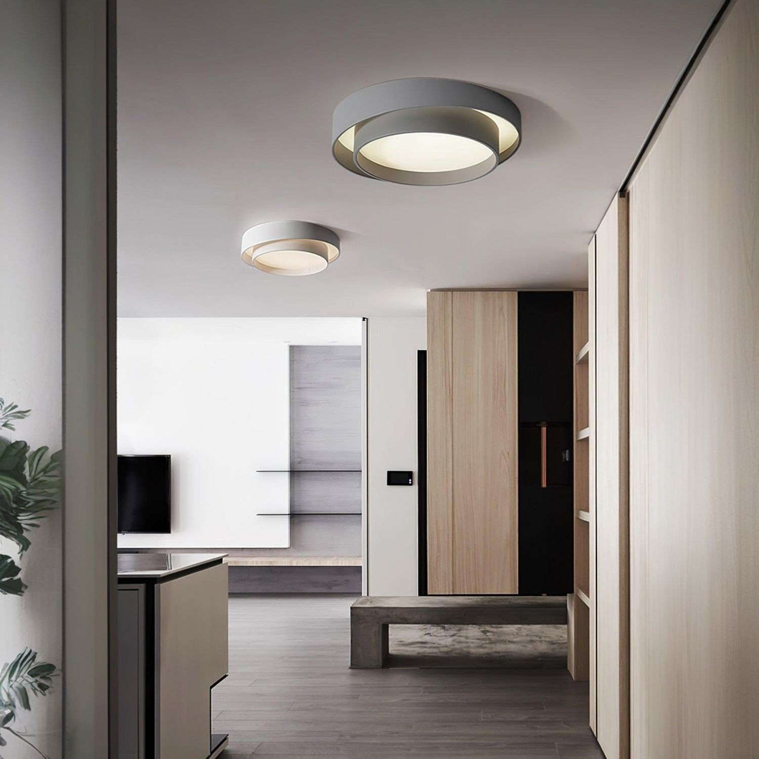 Modern Minimalist Melody Disc Ceiling Light KL24