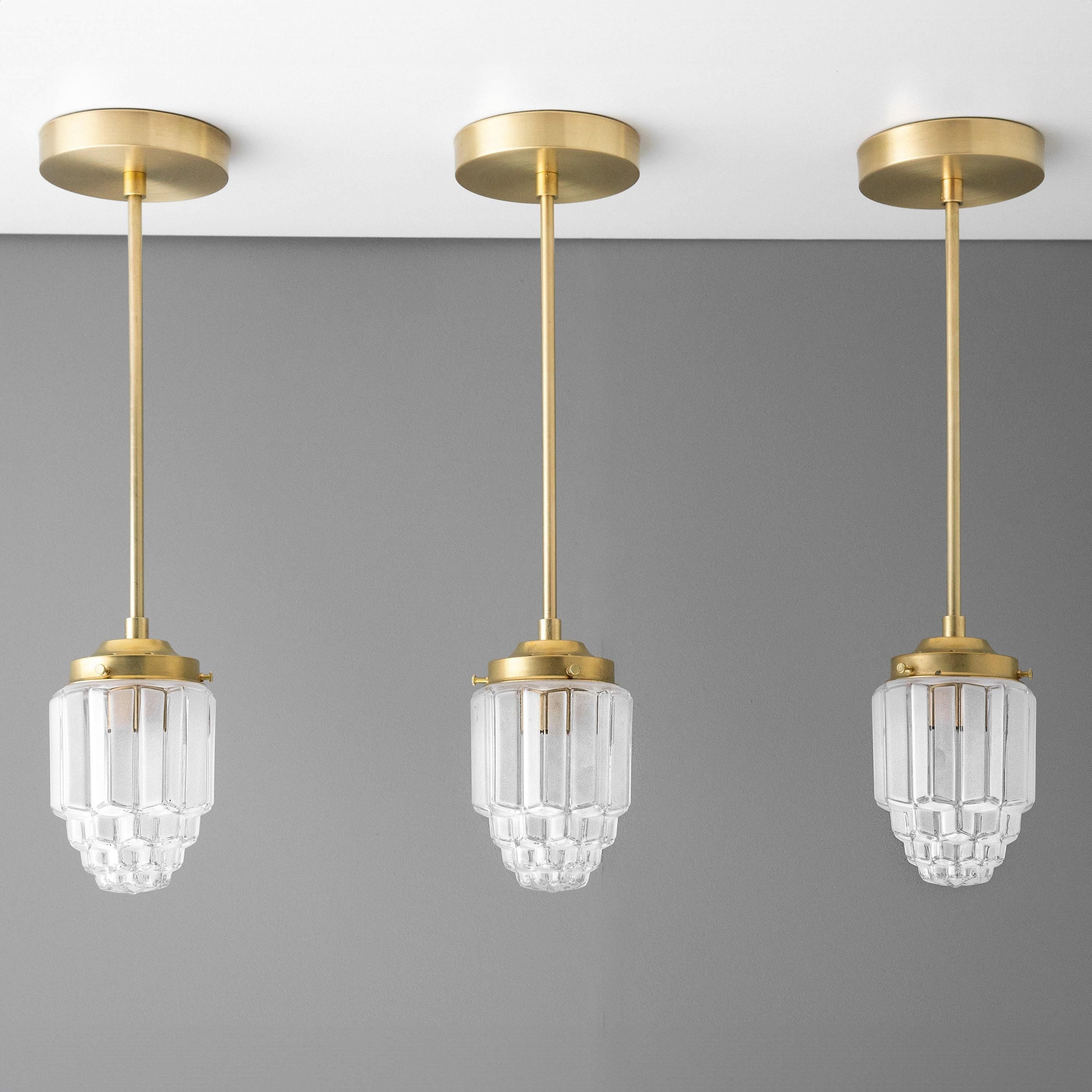 Tierlux Glass Pendant Light - Art Deco Globe Design KL1504