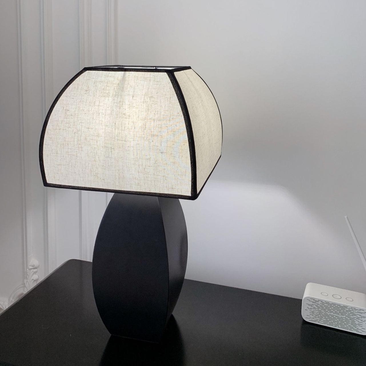 Retro Metal Mushroom Fabric Table Lamp KL426