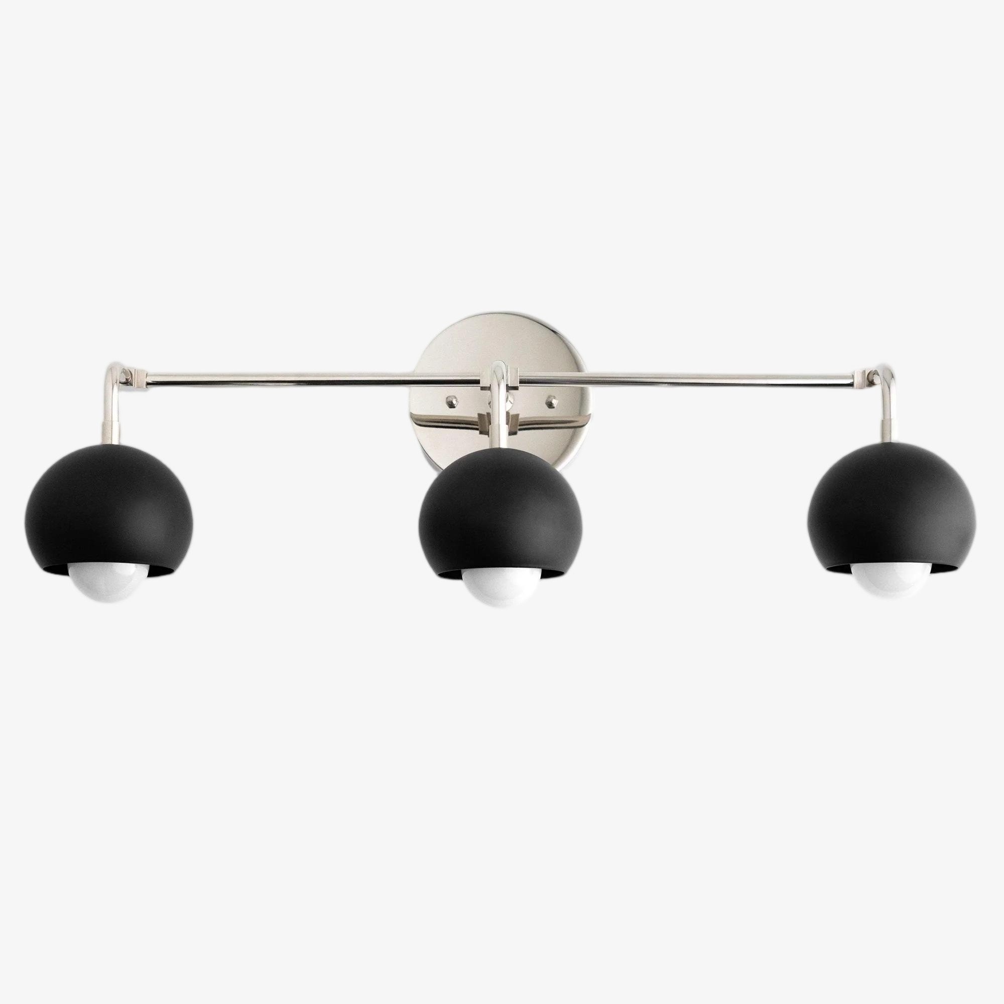 Metio Dome Decorative Vanity Light - Classic Orb Shade Bathroom Wall Lamp KL1424