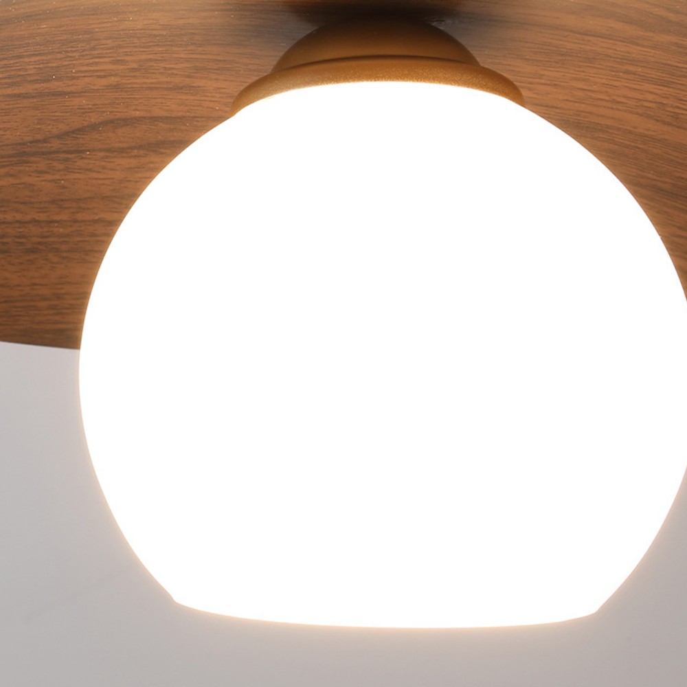 Nordic Ribbed Glass Dome Ceiling Light KL156