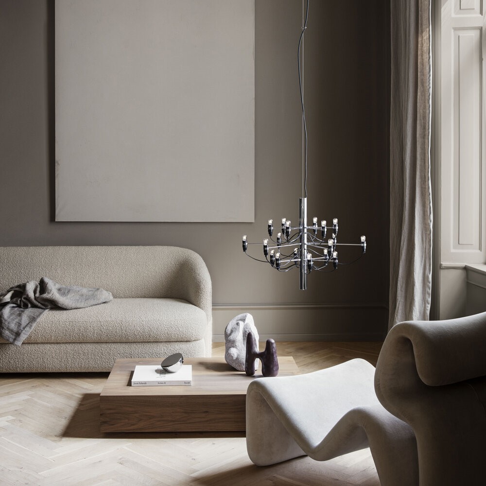 2097 Suspension Lamp - Sleek Multi-Head Chandelier For High Ceilings and Large Spaces