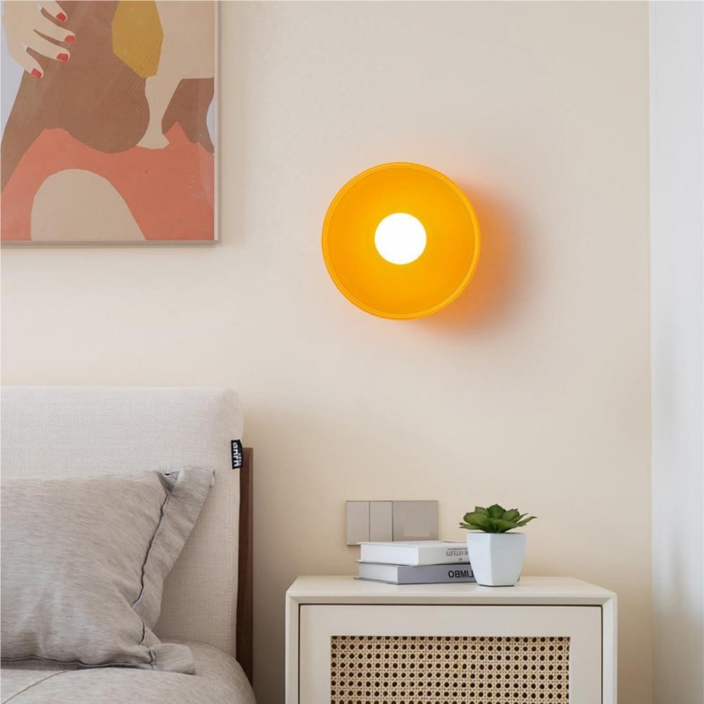 Morandi Disc Orb Wall Ceiling Lamp
