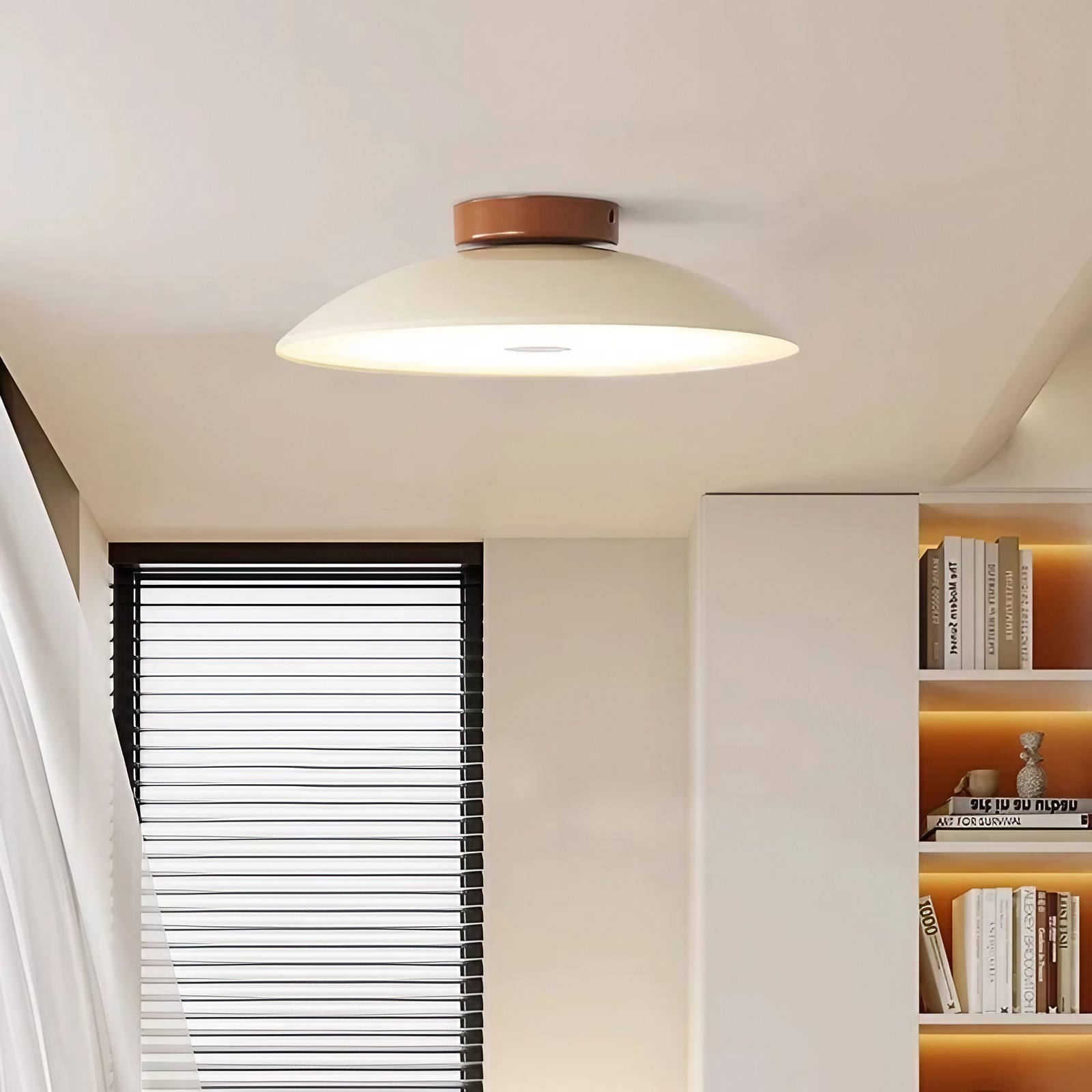 Nordic Cream Led Iron Aisle Ceiling Light KL194
