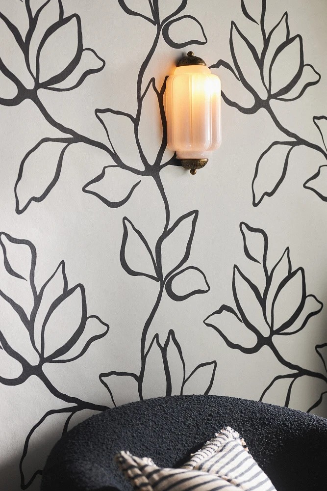 Eloise Long Pumpkin Retro Glass Recessed Wall Lamp KL857