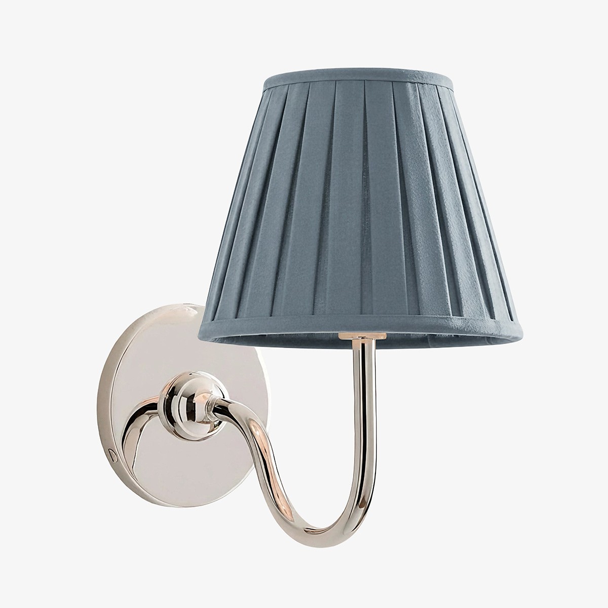 Luvora Vintage Pleated Shade Wall Lamp - Refined Linen Sconce For Bathroom or Corridor KL1272