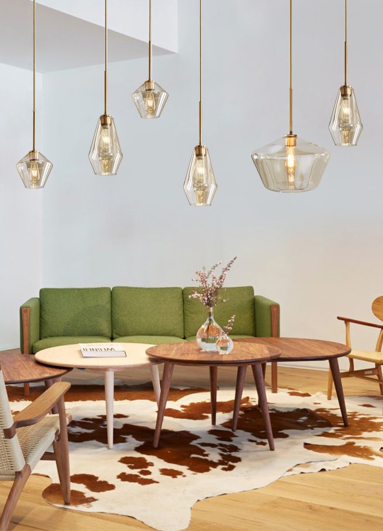 Modern Simple Glass Pendant