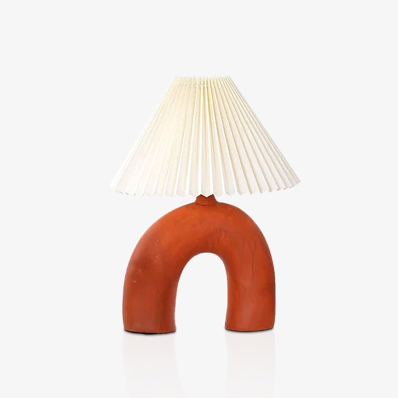 Arched Pleated Table Lamp KL225