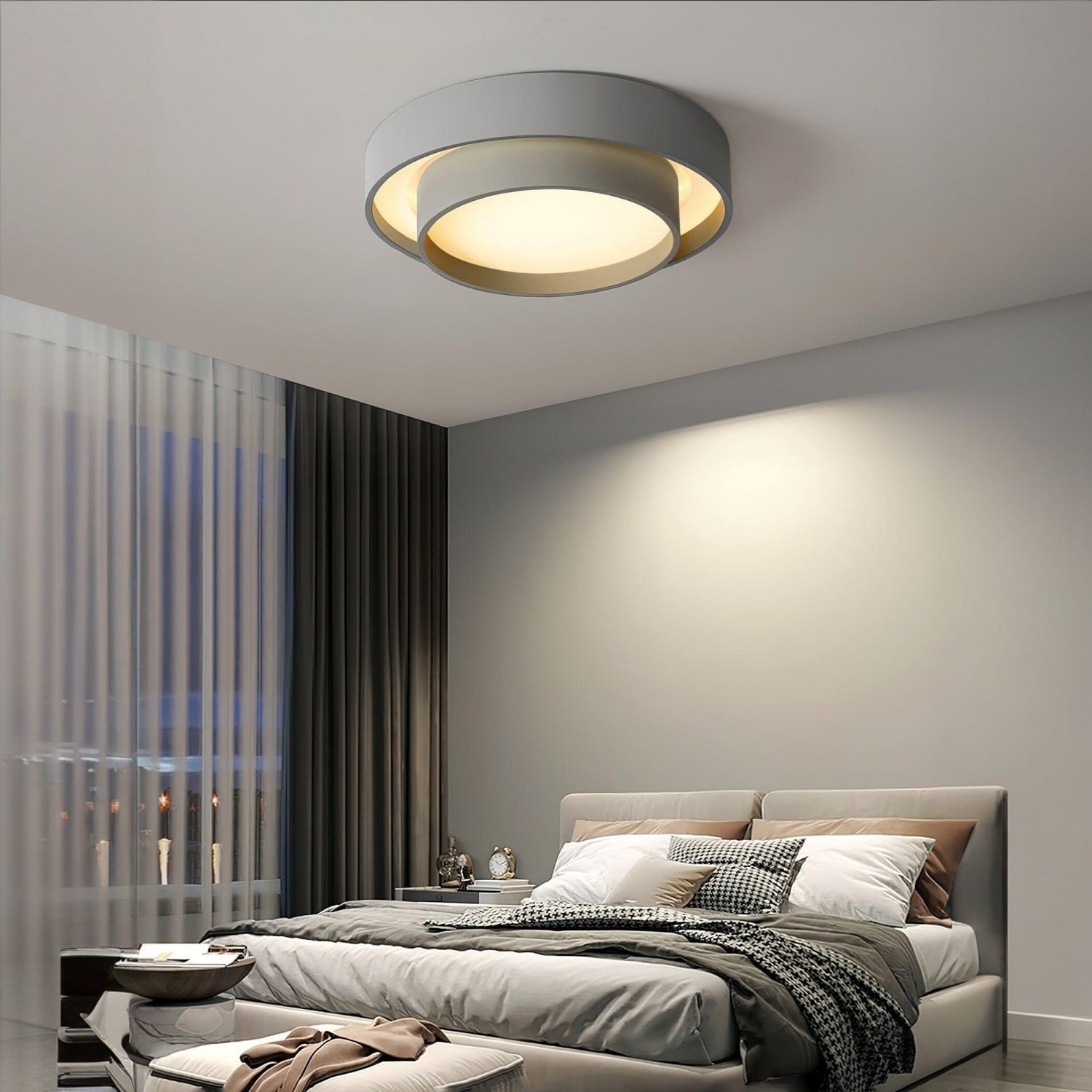 Modern Minimalist Melody Disc Ceiling Light KL24