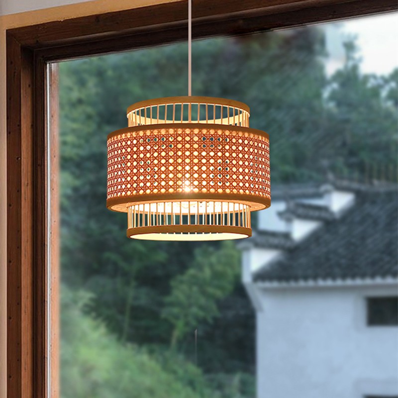 Garden Zen Wabi-sabi Weaving Pendant Light