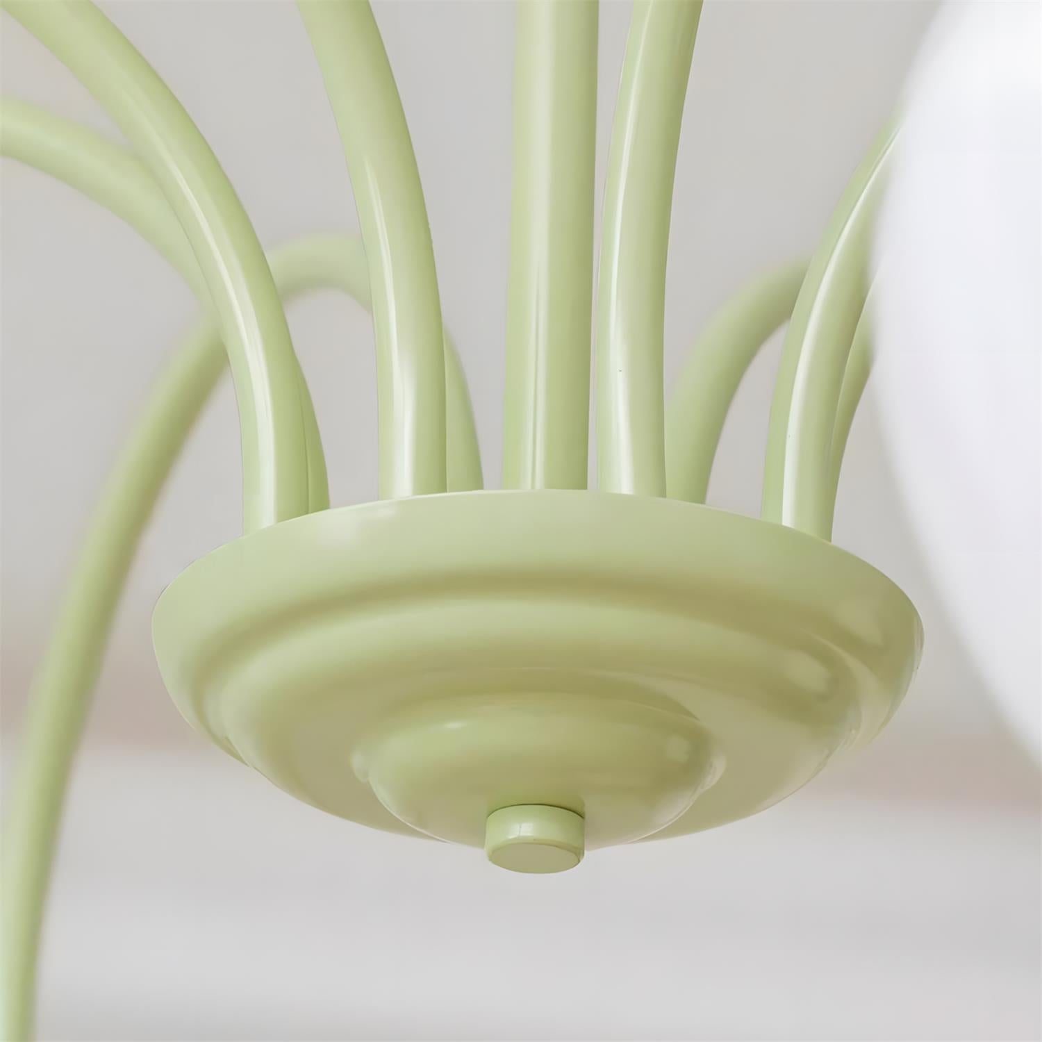 Tulip Matcha Chandelier D364
