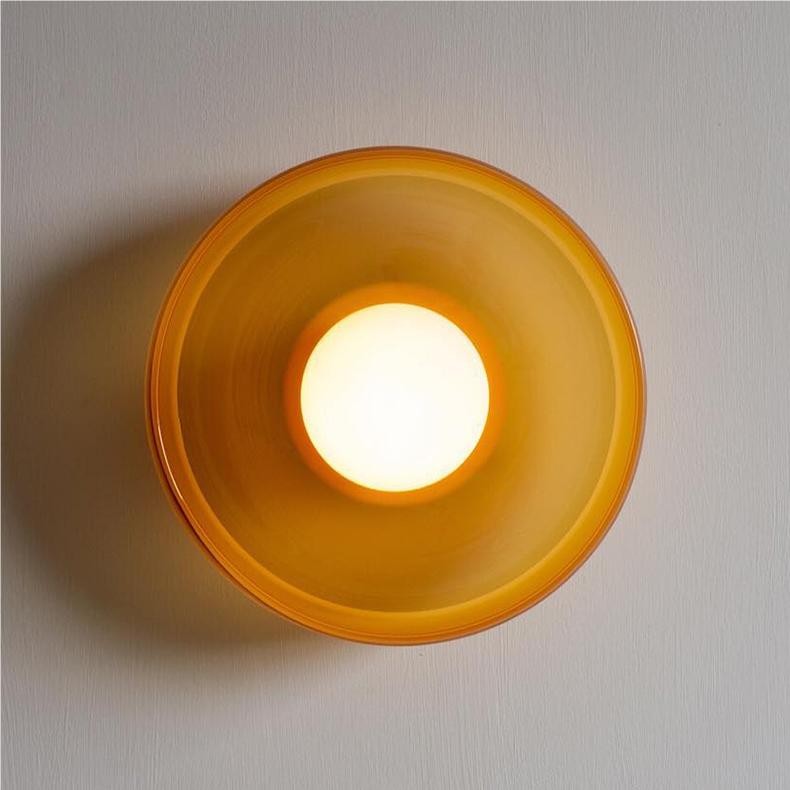 Morandi Disc Orb Wall Ceiling Lamp