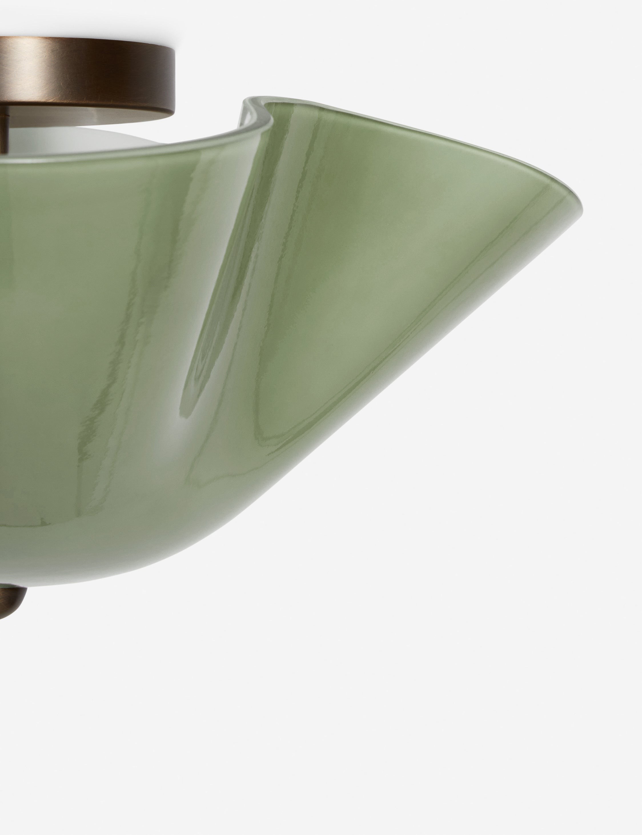 Bellina Minimalist Glass Ceiling Light - Elegant Modern Lighting for Living Areas KL1439