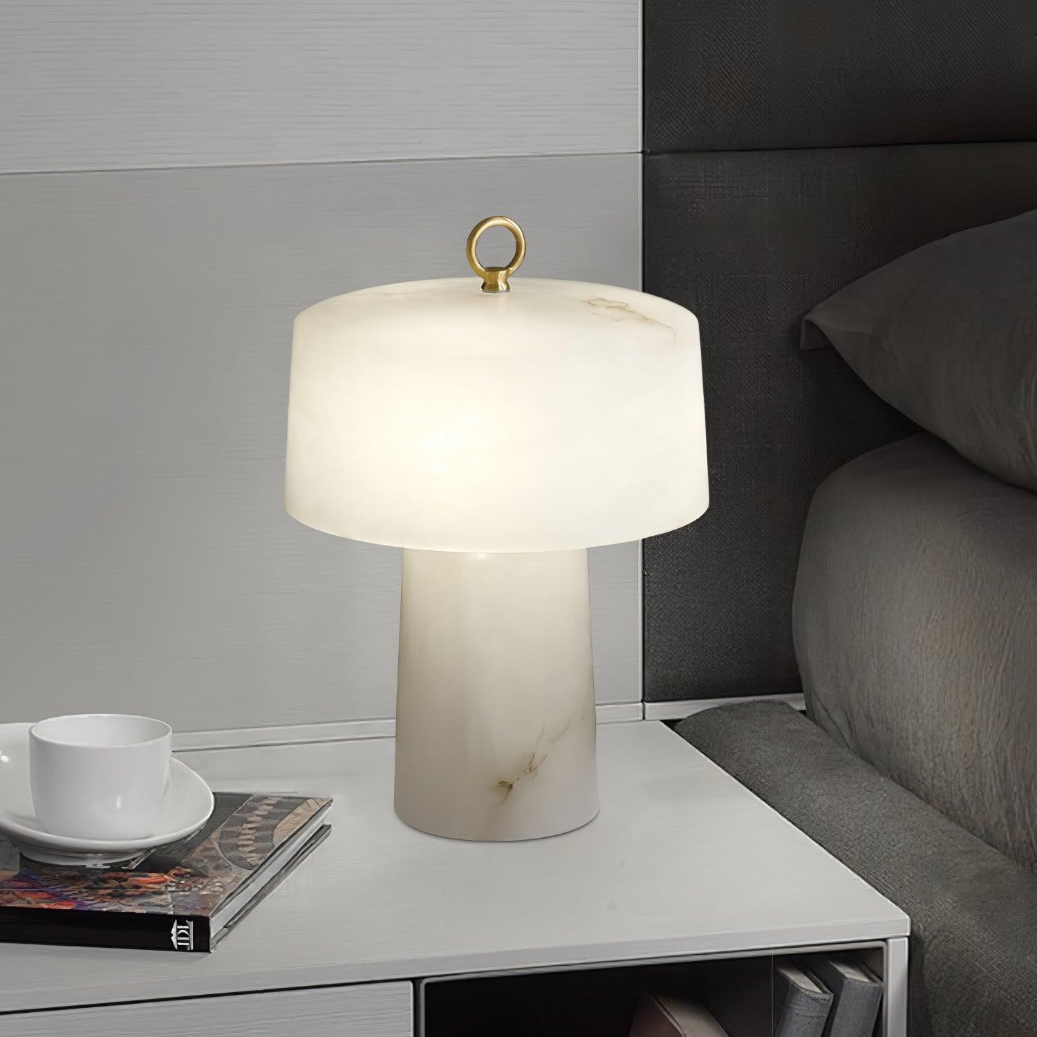 Light Luxury Style Marble Stone Table Lamp KL223