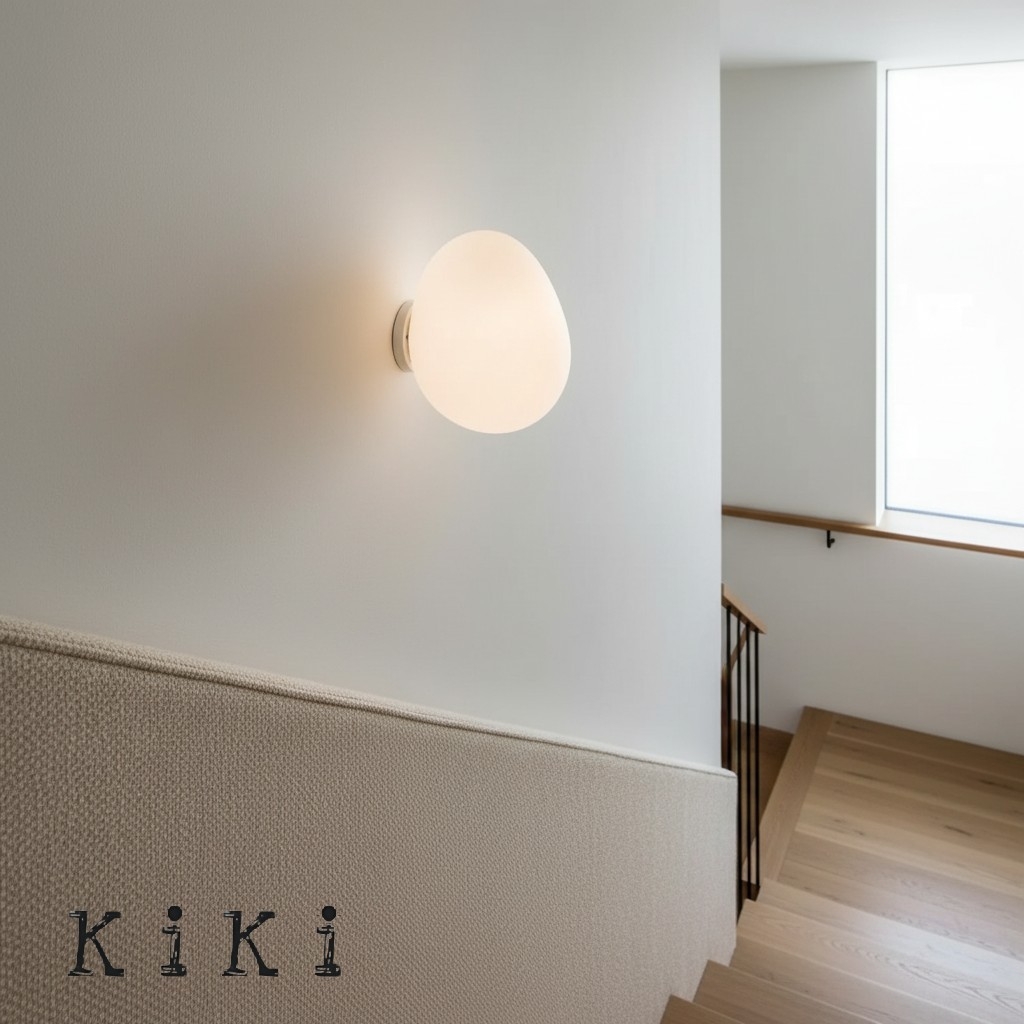 Gregg Wall Light Ceiling Light - Elegant White Shade for Home or Office Spaces