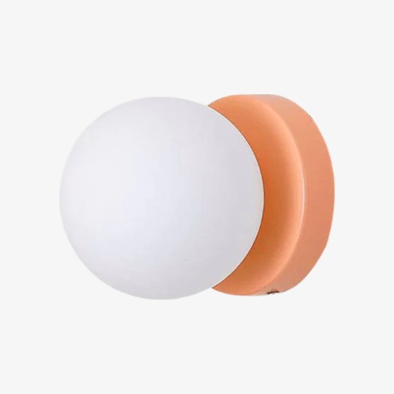 Nuevola Modern Glass Metal Wall Light - Artistic Accent Sconce for Cozy Nooks KL2089