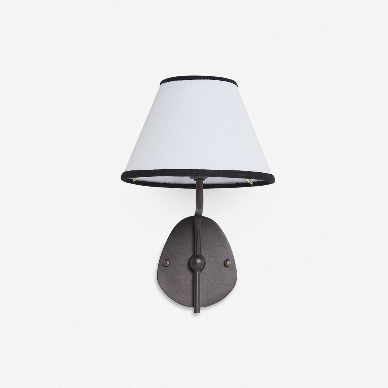Kulo Classic Brass Wall Lamp – Modern Fabric Shade Wall Sconce for Bedroom or Hallway KL1533