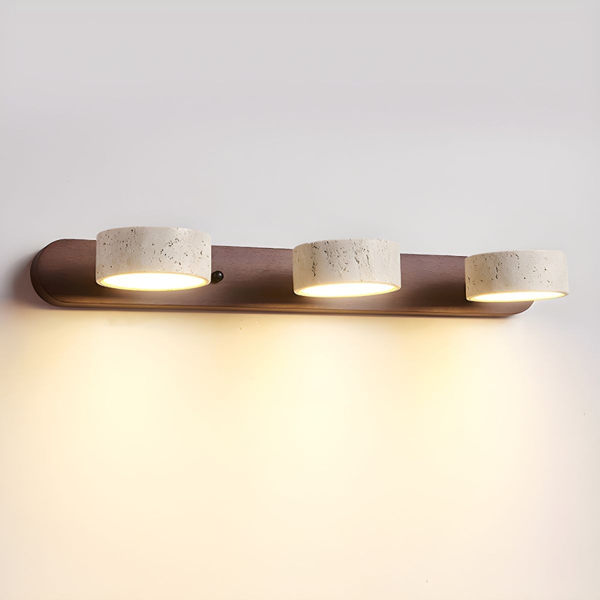 Minimalist Multi Light Travertine Wall Sconce KL892