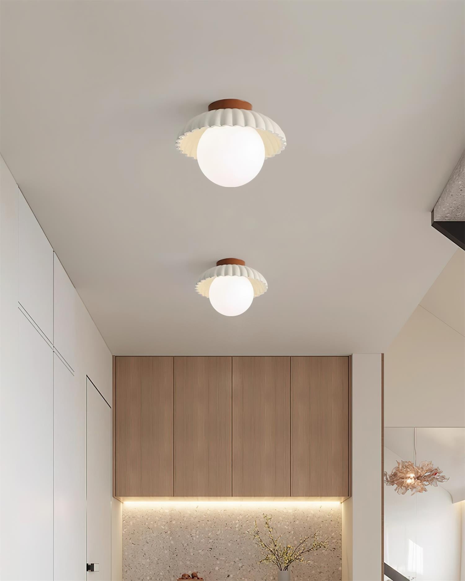 Alien Flower Ceiling Light - Modern Design Ceiling Lamp for Bedroom and Bathroom KL214